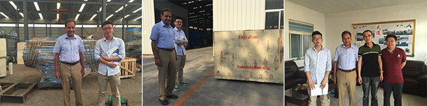 【出口】印度客户来场验货 麻豆影视在线麻豆精品一区二区风机再销印度