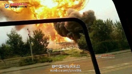 日照化工厂爆炸