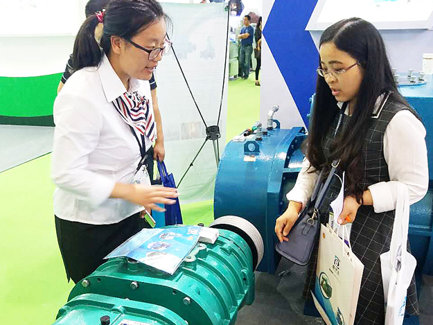 2017年环博会麻豆影视在线风机展位客流攒动【视频】