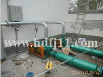 麻豆影视在线案例-华中能源科技沼气增压机安装使用现场