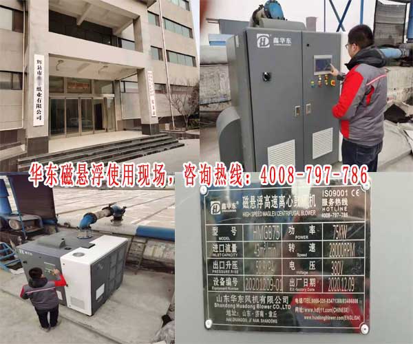 麻豆影视在线磁悬浮风机案例-河南**纸业有限公司